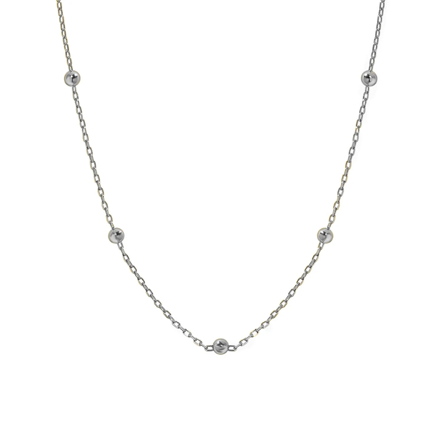 Version argentée du collier Chloe Choker, élégance discrète et moderne. Idée cadeau femme.